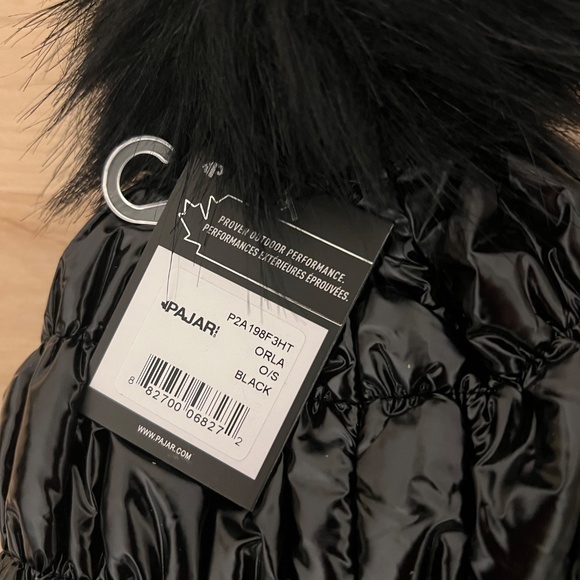 Pajar Orla quilted beanie pom - Picture 3 of 4